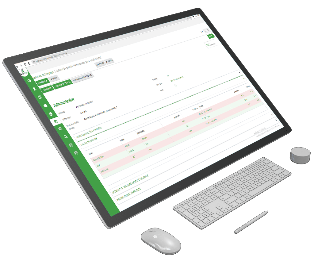 Plateforme de paie intelligente qui vous fait monter en compétence!