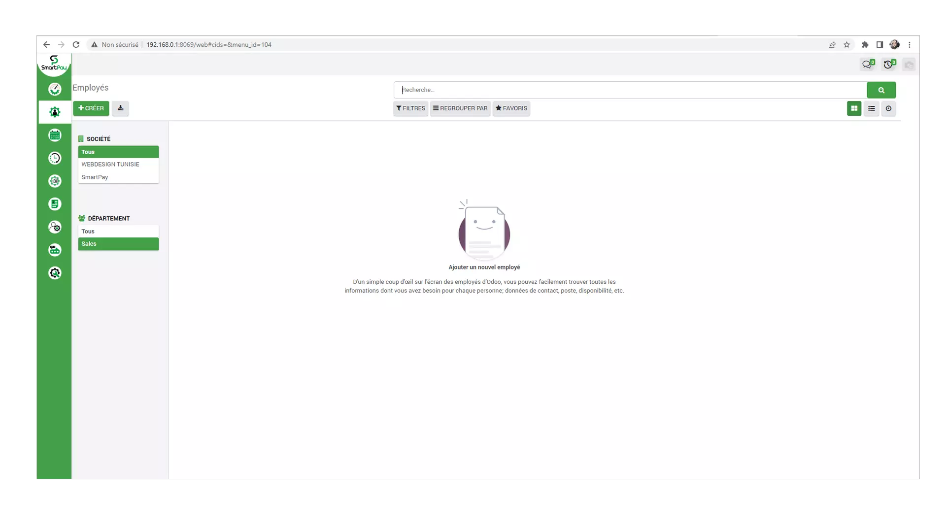 Gestion du personnel aves SmartPay APP - Fluide et sécurisée