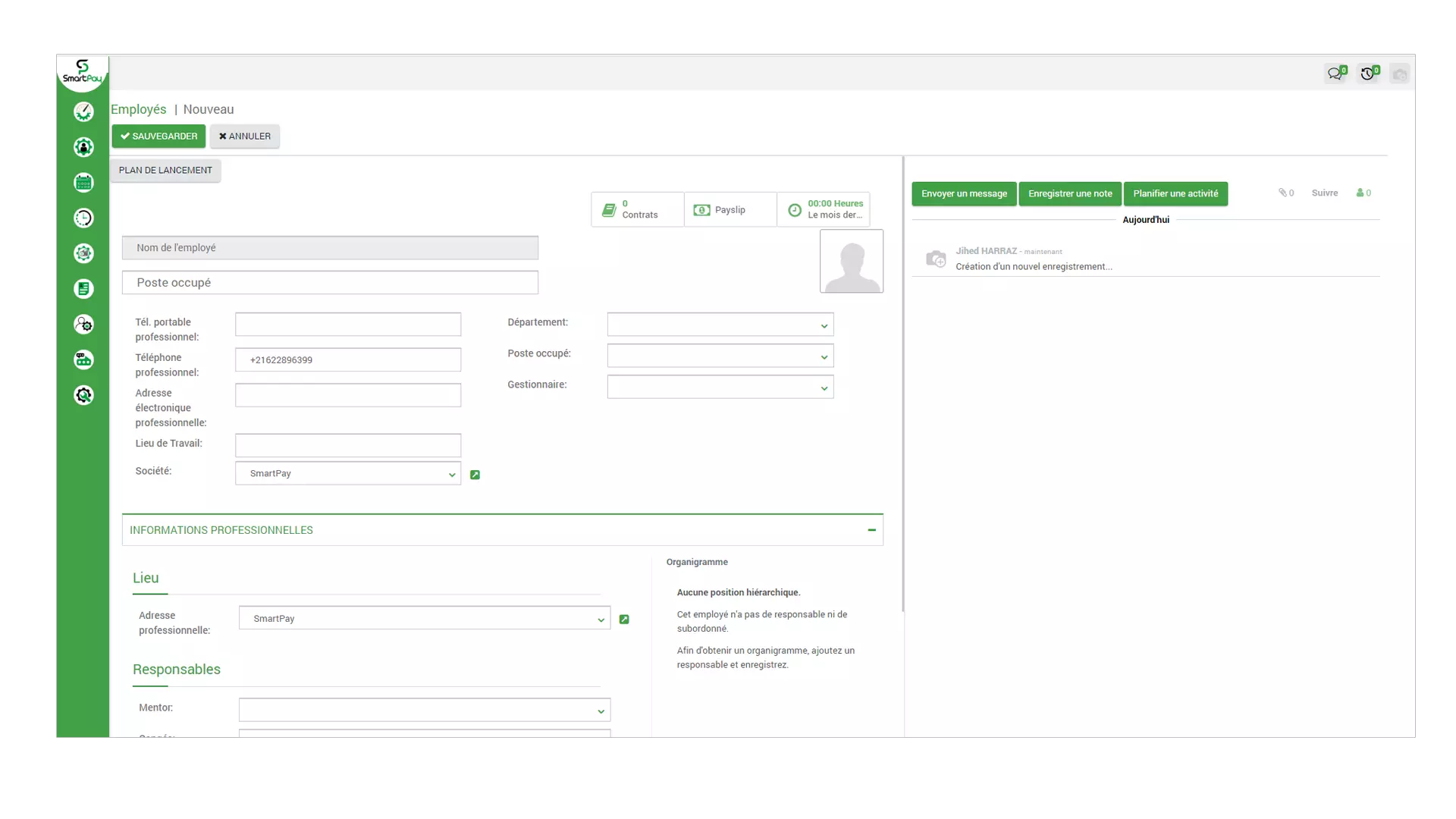 Gestion du personnel aves SmartPay APP - Fluide et sécurisée